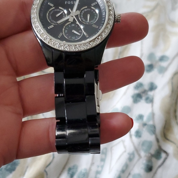 Black Fossil Watch - Picture 2 of 3